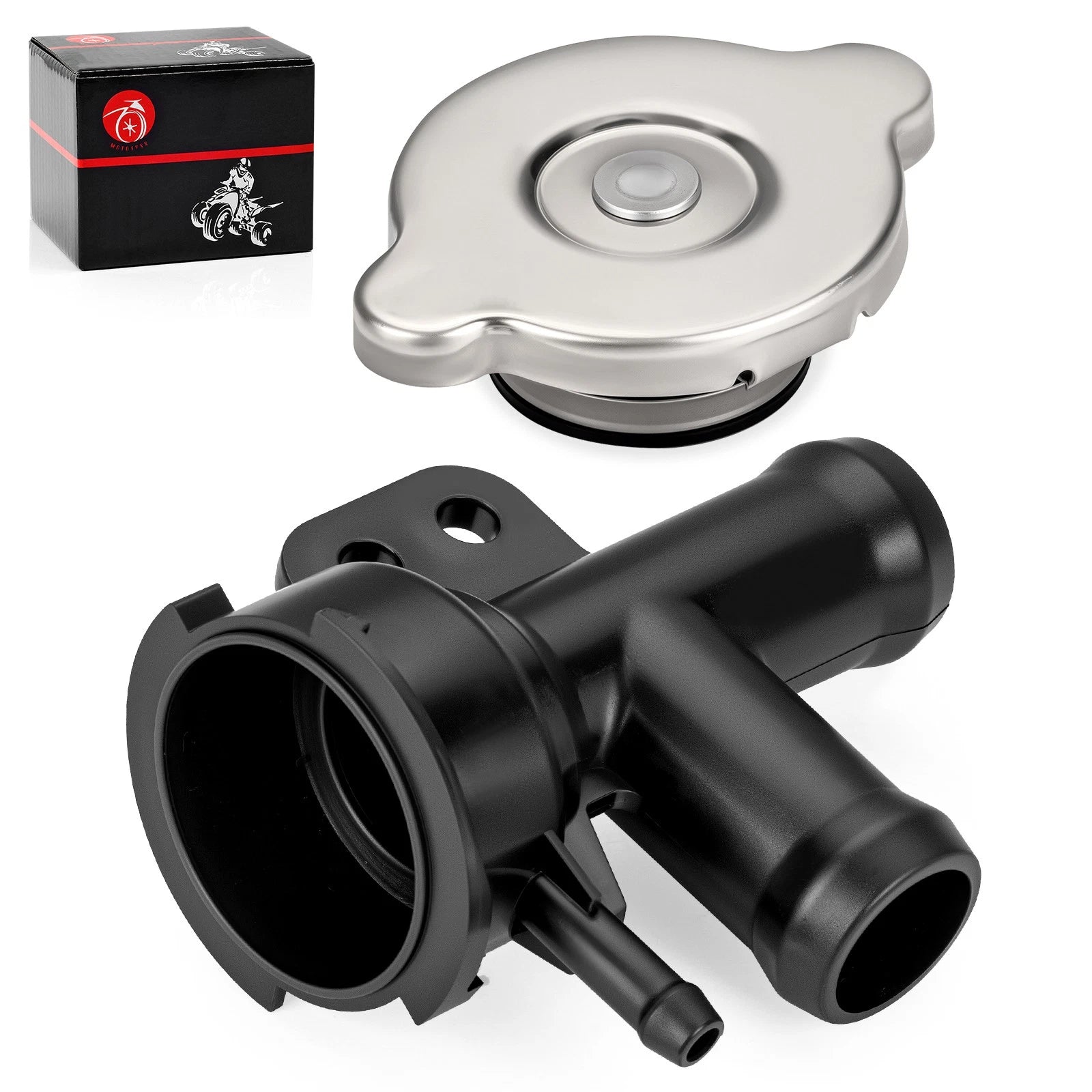 Remote Coolant Filler & Cap for Polaris Sportsman 400 500 ATP Magnum 500 (2000–2023)