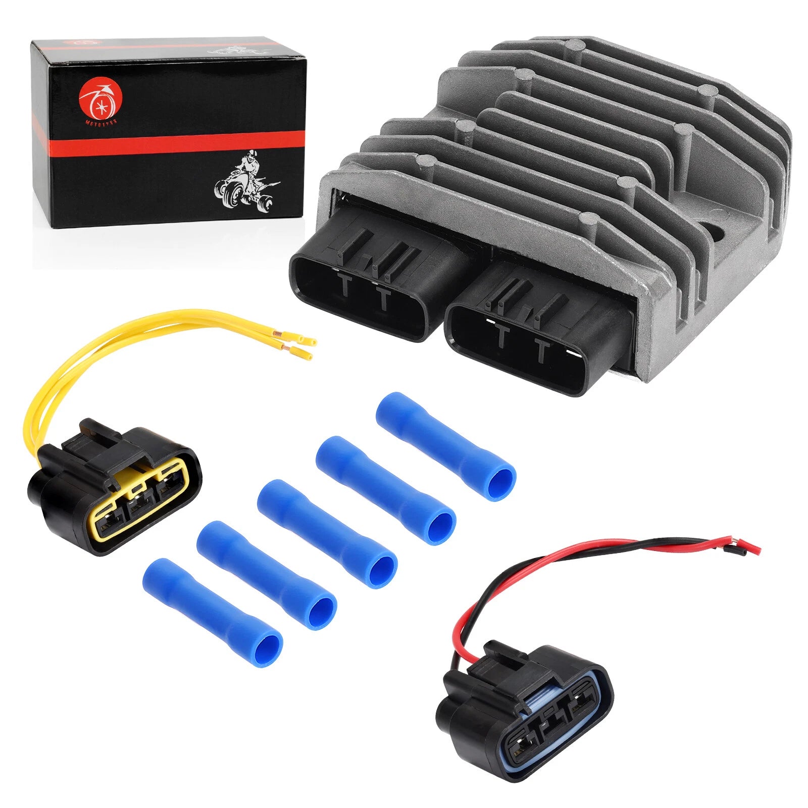 Voltage Regulator W Plug for Yamaha V Star 950 1300 (2009–2017)
