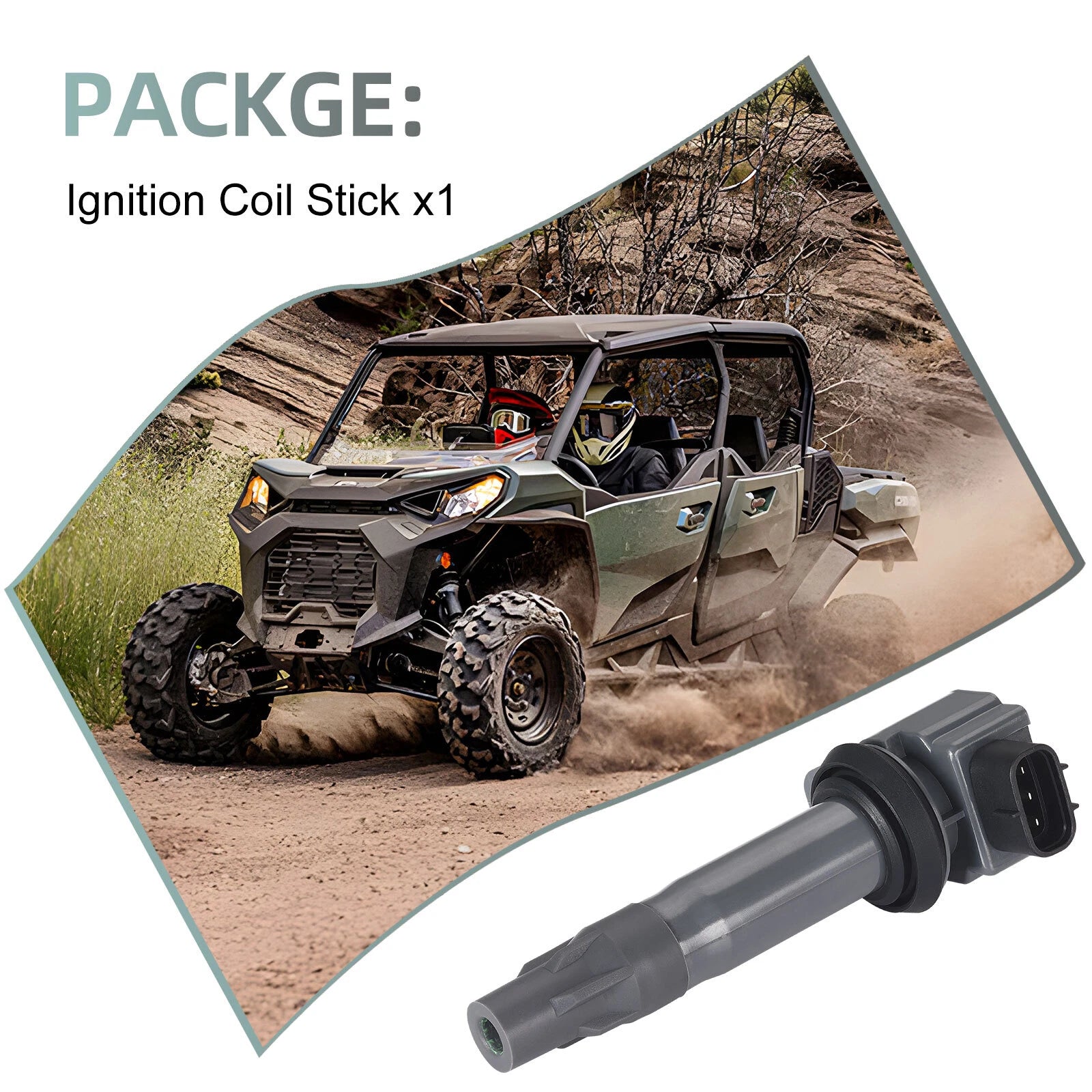 Ignition Coil Stick for Can-Am Defender HD7, Maverick X3 Turbo Max RR (2017–2023)