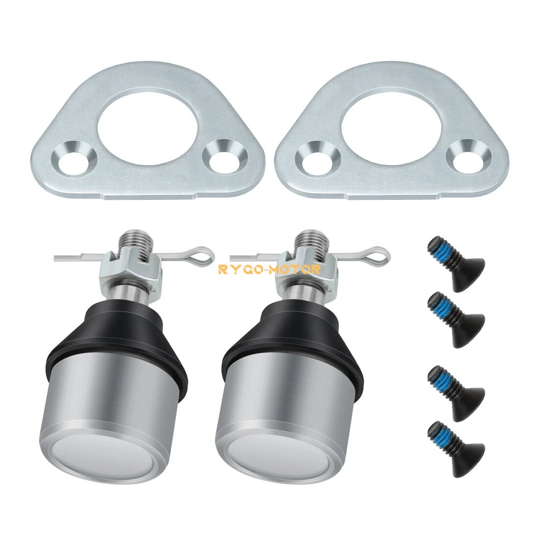 2X Ball Joint & Bracket Kit for Polaris Big Boss 250 300 350 400 500 (1989–1999)