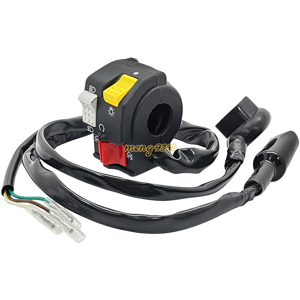 Left Handlebar Stop Kill Switch Headlight for Honda ATC200X (1986–1987)