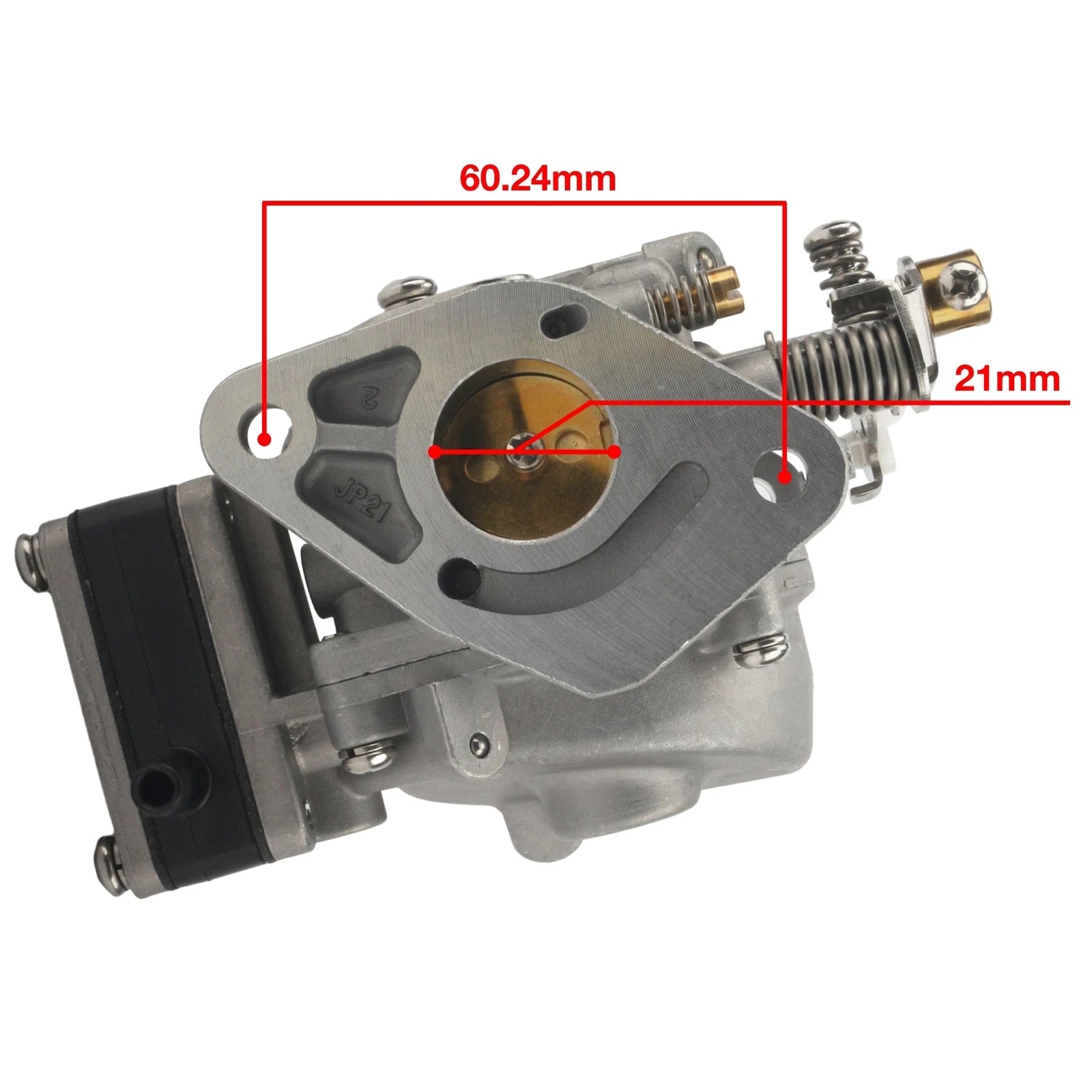 Carburetor for Nissan Tohatsu 2 Stroke 5HP Outboard Engine (1990–2023)
