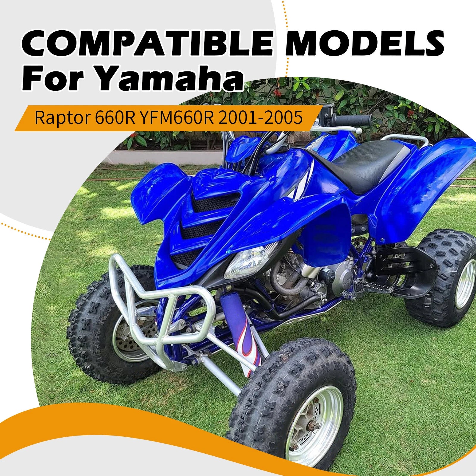Air Box Lid Cover Cap & Duct Kit for Yamaha Raptor 660R (2001–2005)