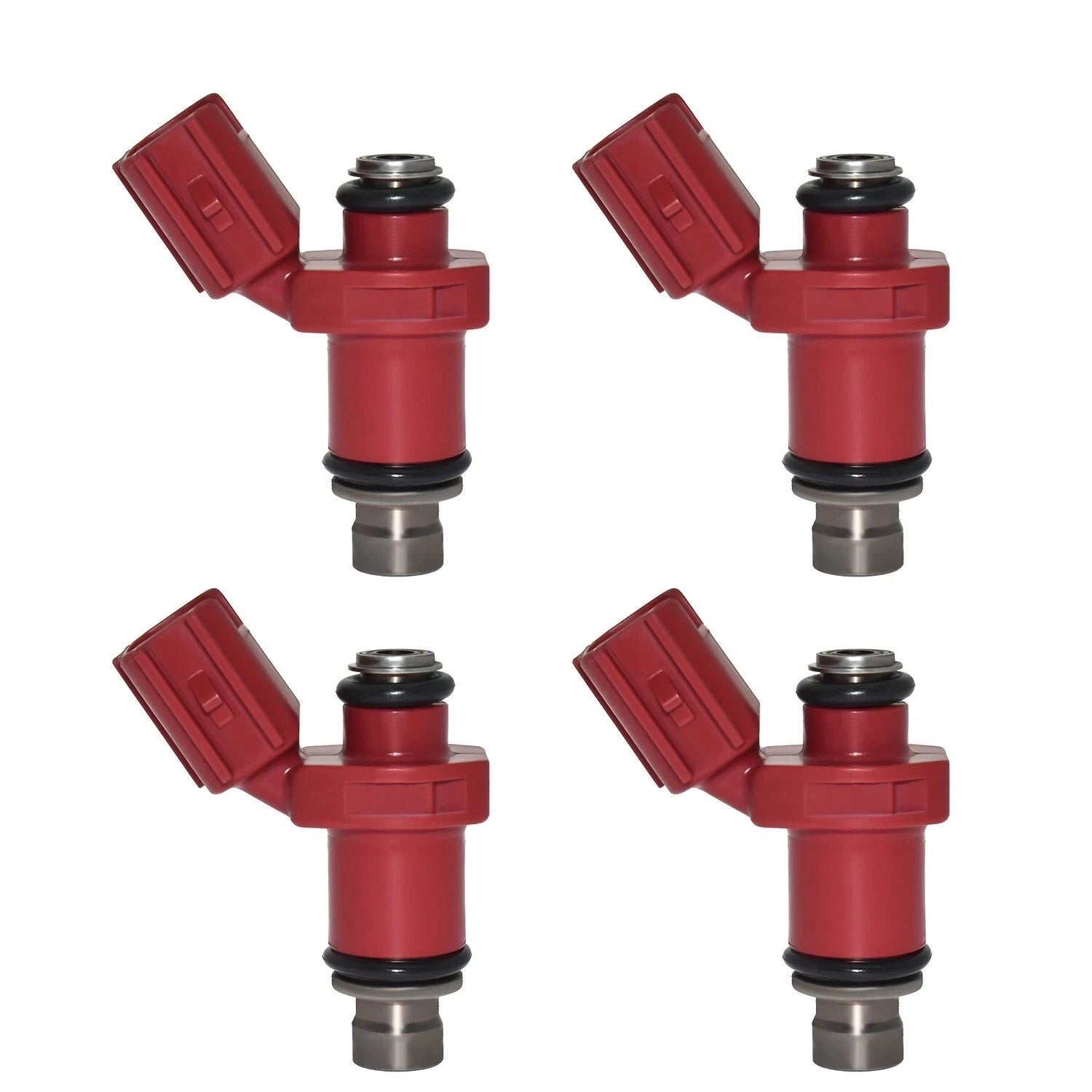 Set of 4 Fuel Injectors for Yamaha Outboard 75/90HP (2005–2006) 6D8137610000 6D8-13761-00