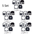 Set of 5 Carburetor Kits for Stihl Chainsaw RB-5 RB-7 RB-11 RB-14 (09-012)