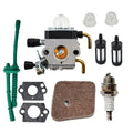 Carburetor Kit for Stihl FS38 FS45 FS46 FS55 FS55R FC55 KM55 (C1Q-S186A)
