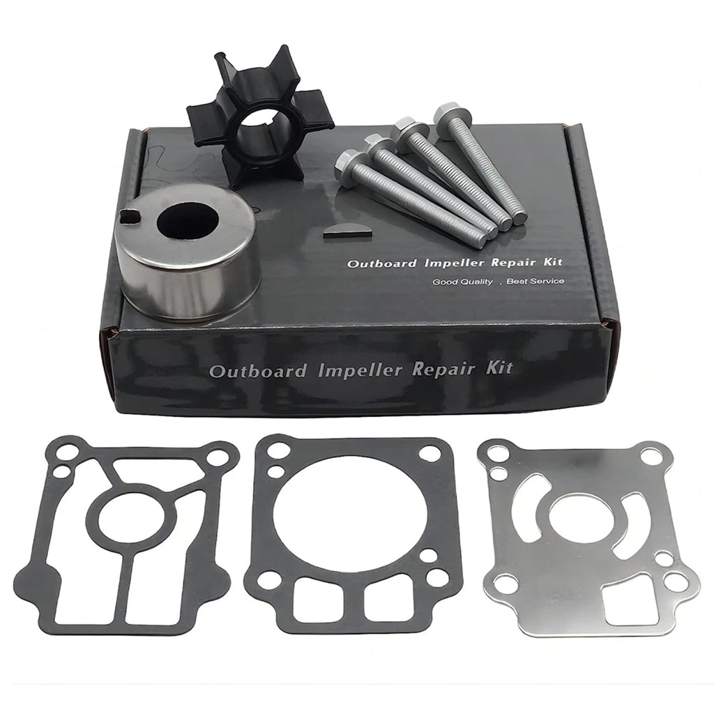 Water Pump Impeller Repair Kit for Tohatsu 25/30/40hp 2-Stroke (1990–2023) 361-87322-0