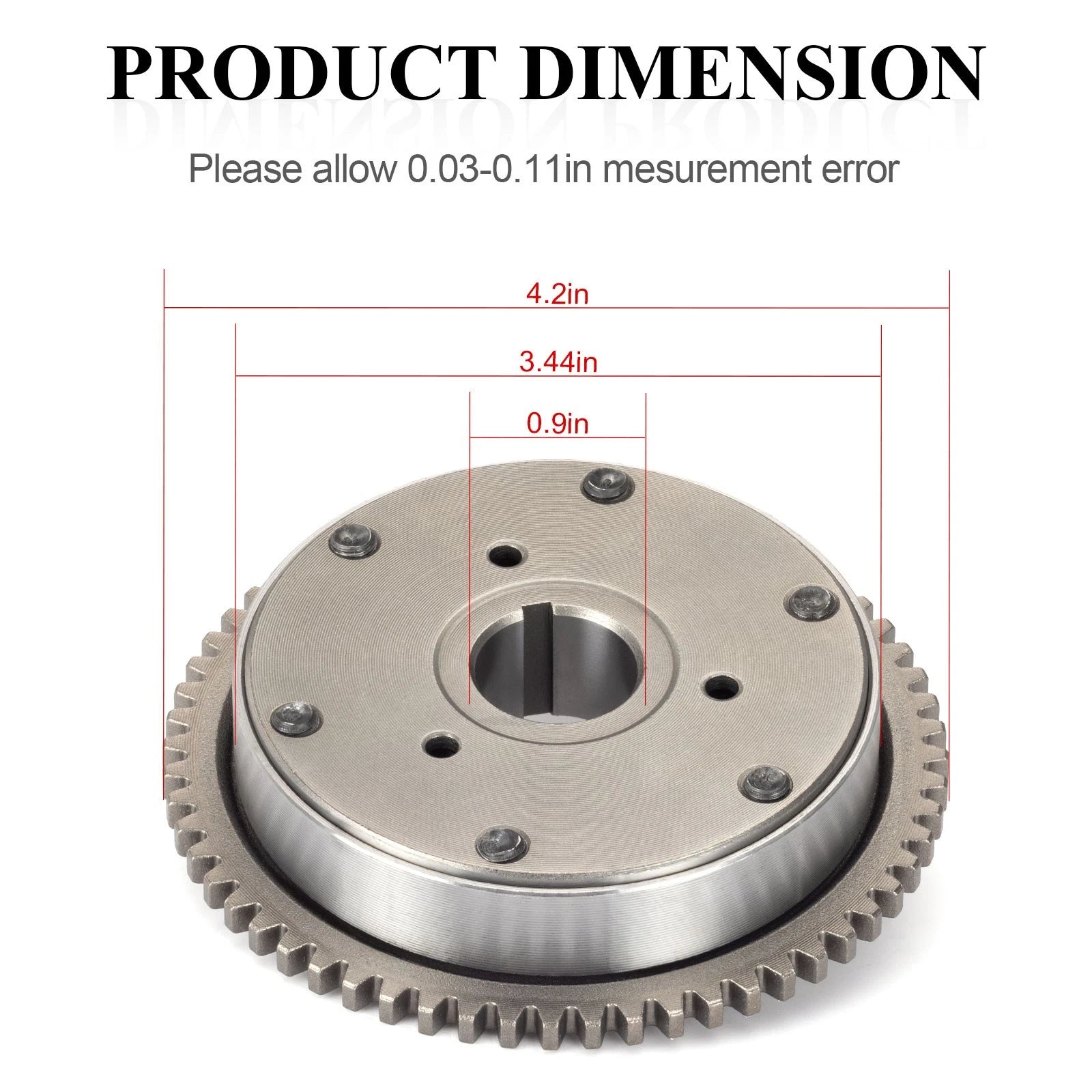 Roller Type Starter Clutch Gear for Polaris RZR 170 (2009–2021) #0454742 #0454594