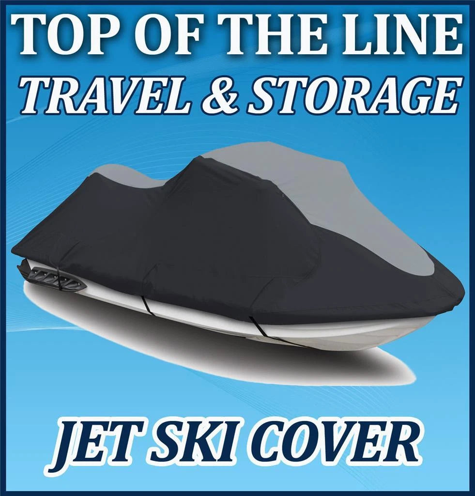 Trailerable Cover for Sea Doo Jet Ski GTI 90 (2020–2022) Bk/Gr