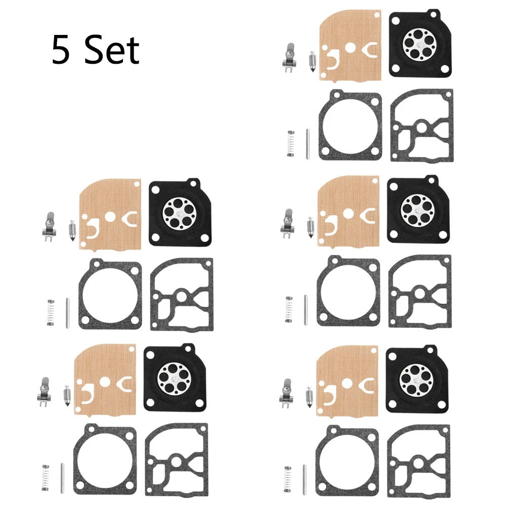 Set of 5 Carburetor Gasket Kits for STIHL MS210 MS230 MS250 ZAMA RB-105