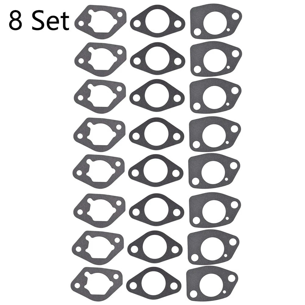 Set of 8 Carburetor Gasket Kits for Honda GX340 GX390