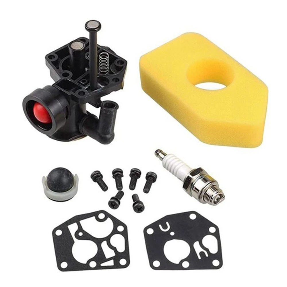 Carburetor Spark Plug Air Filter Kit for B&S 795469 794147 699660