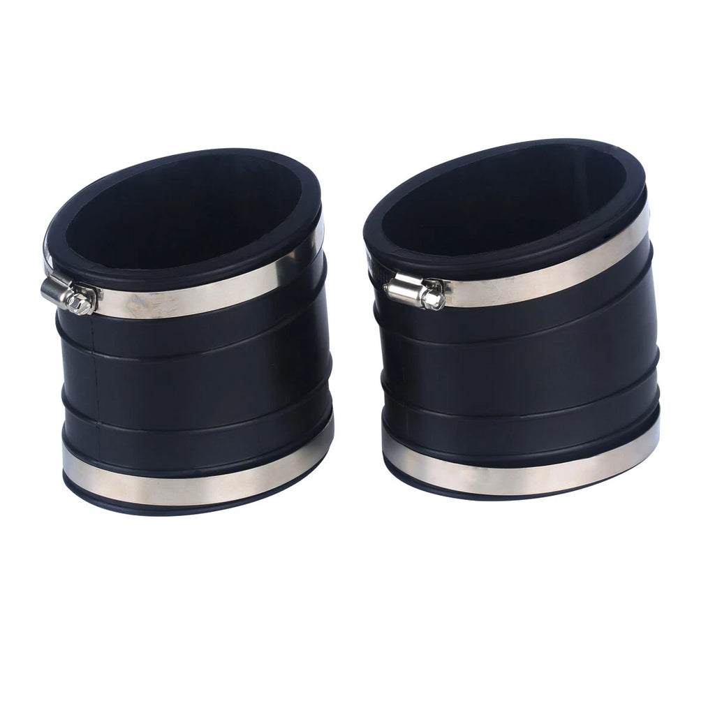 2Pcs Lower Exhaust Bellows for MerCruiser (32-14358T, 32-14358001, 89130, 18-2746)