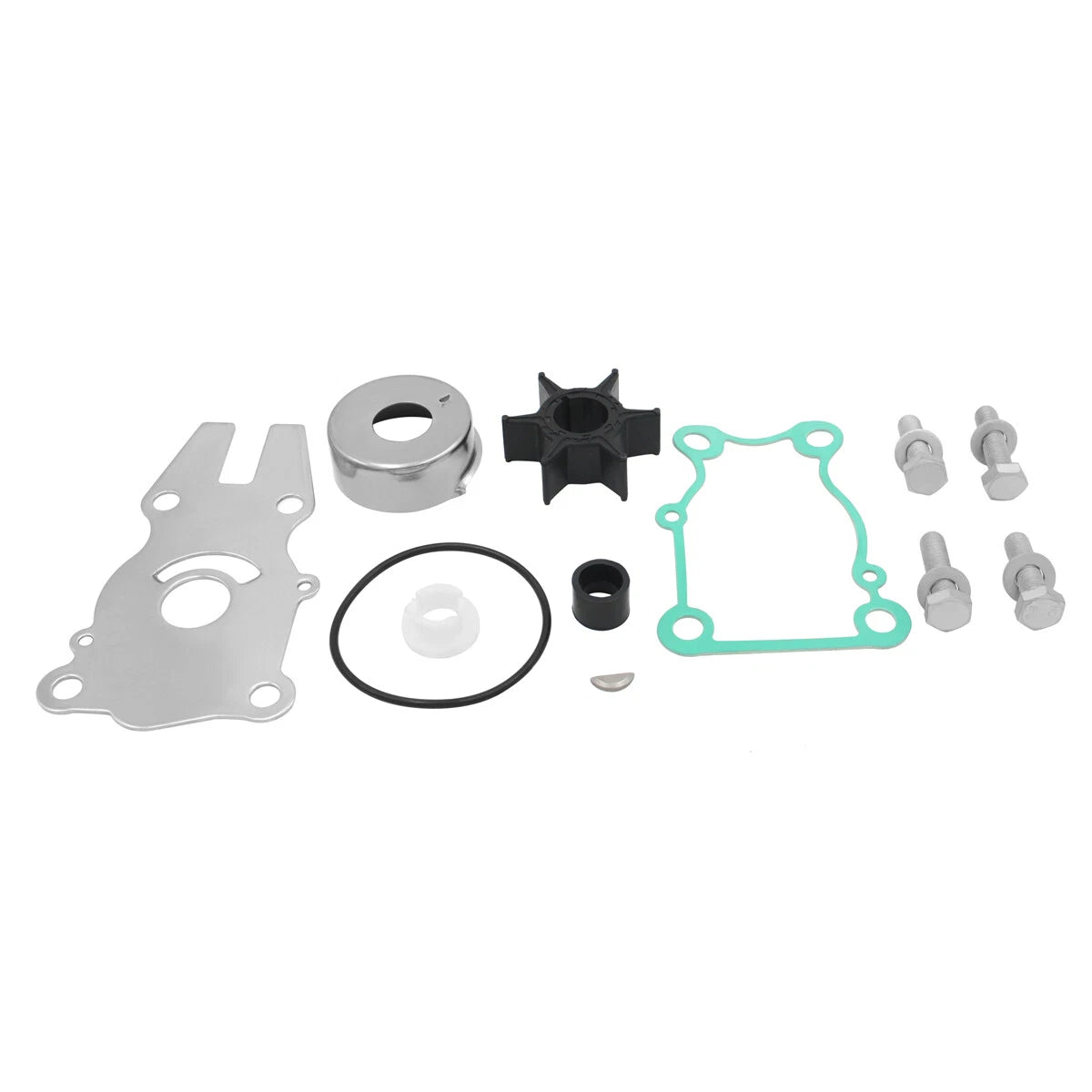 Water Pump Impeller Repair Kit for Yamaha F40/F50/F60hp (63D-W0078-01-00)