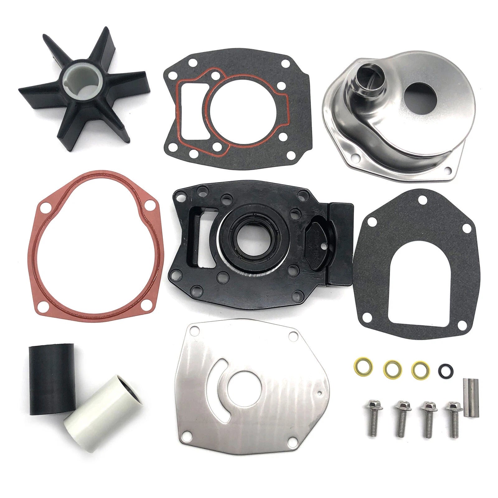 Water Pump Impeller Kit for Mercury Mariner (60-125 HP) (46-8M0113799, 46-43024A7)