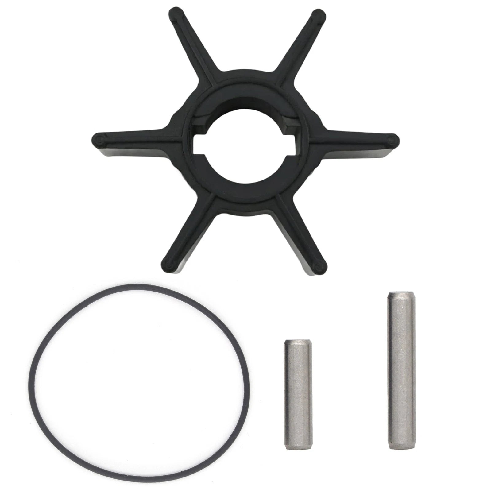 Water Pump Impeller Kit for Johnson Evinrude 2-3.3 HP Outboard (N/A) 0114812 114812