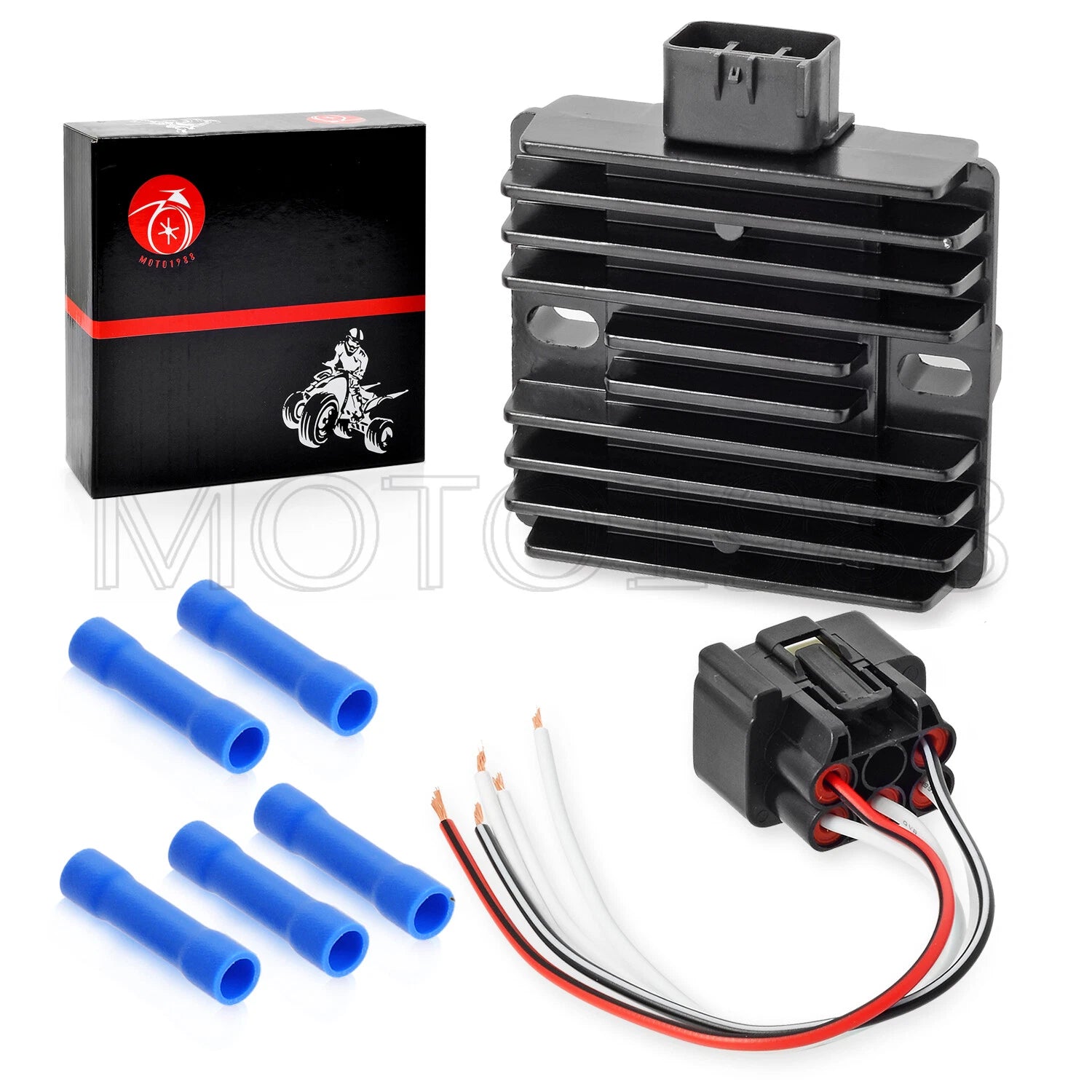 Voltage Regulator Rectifier & Plug for Yamaha YFM660 Grizzly 660 (2002–2008)