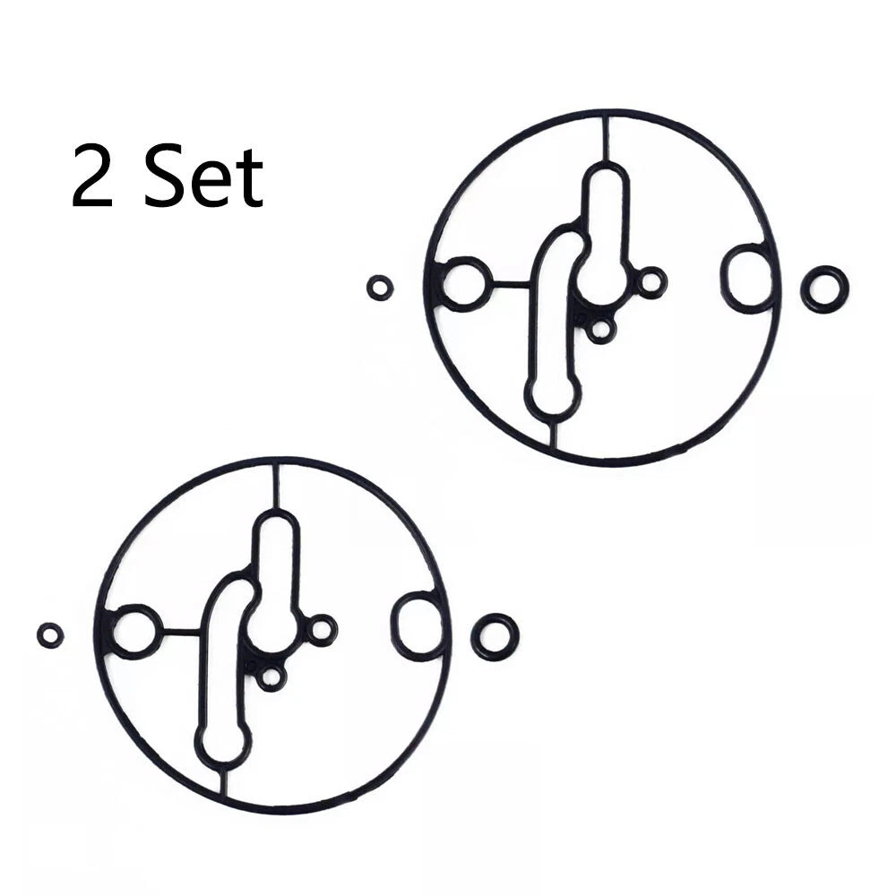 Set of 2 Carburetor Float Bowl Gasket Kit for B & Stratton (698781, 796184, 799727)