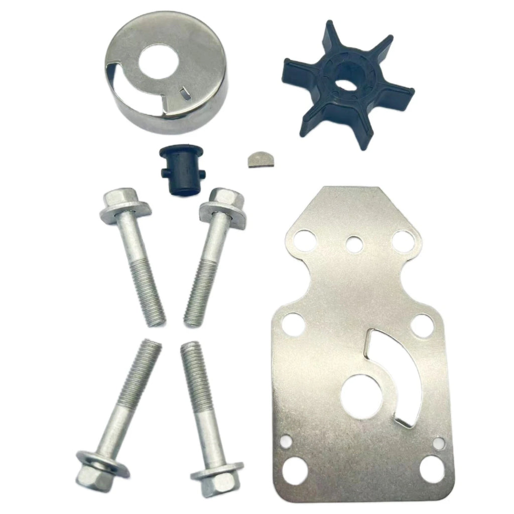 Water Pump Repair Kit for Yamaha Outboard 9.9hp 15hp (2-Stroke) (63V-W0078, 18-3433)