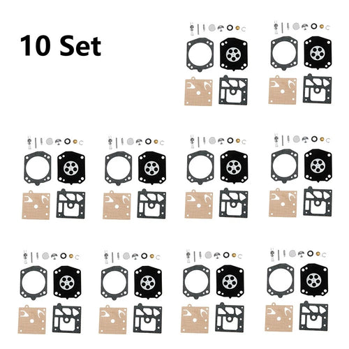 10X Carburetor Repair Rebuild Kit for Walbro K22-HDA (Chainsaw)