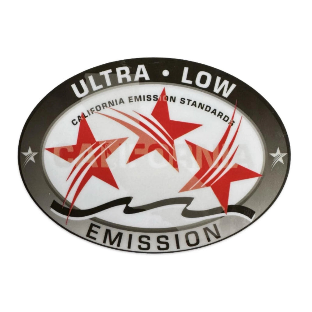 Set of 2 Outboard Graphic Stickers for California DOT (3 Star)
