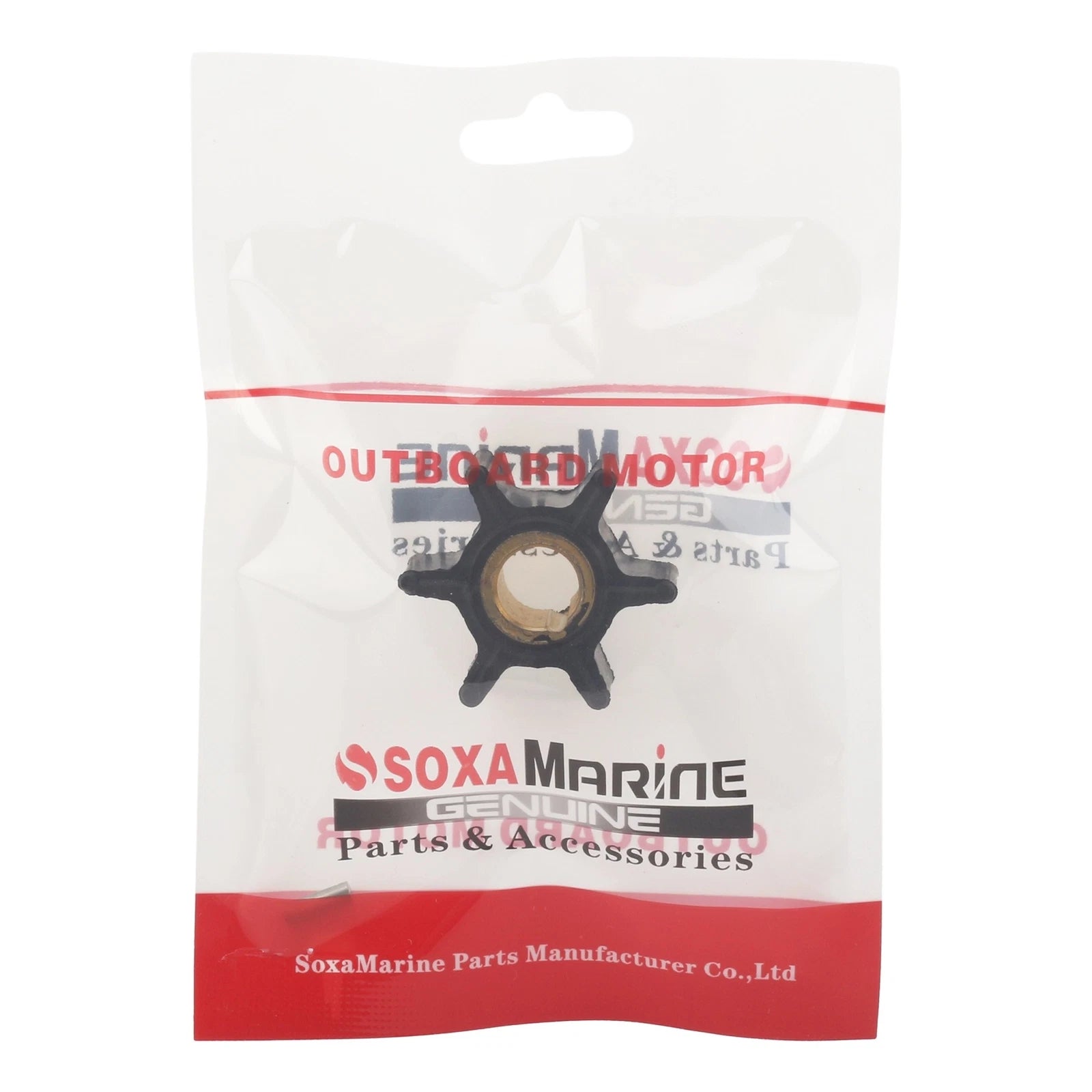 Outboard Water Pump Impeller & Pin for Evinrude Johnson 4-8 HP