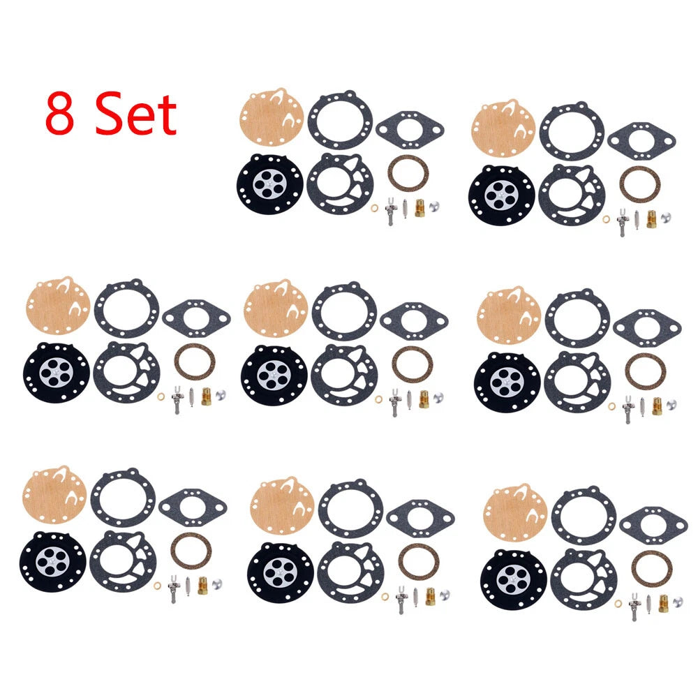 Set of 8 Carburetor Gasket Kit for Poulan Weedeater (RK-88HL)