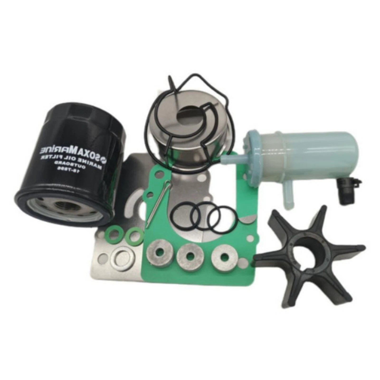Maintenance Repair Kit 2X for Suzuki DF 70A 80A 90A (17400-87811, 55321-87J00)
