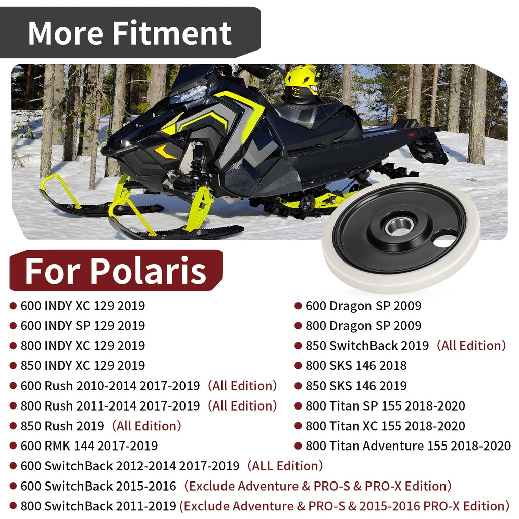 Wheel Assembly for Polaris Dragon SP 600 800 (2009) Replaces 1590457