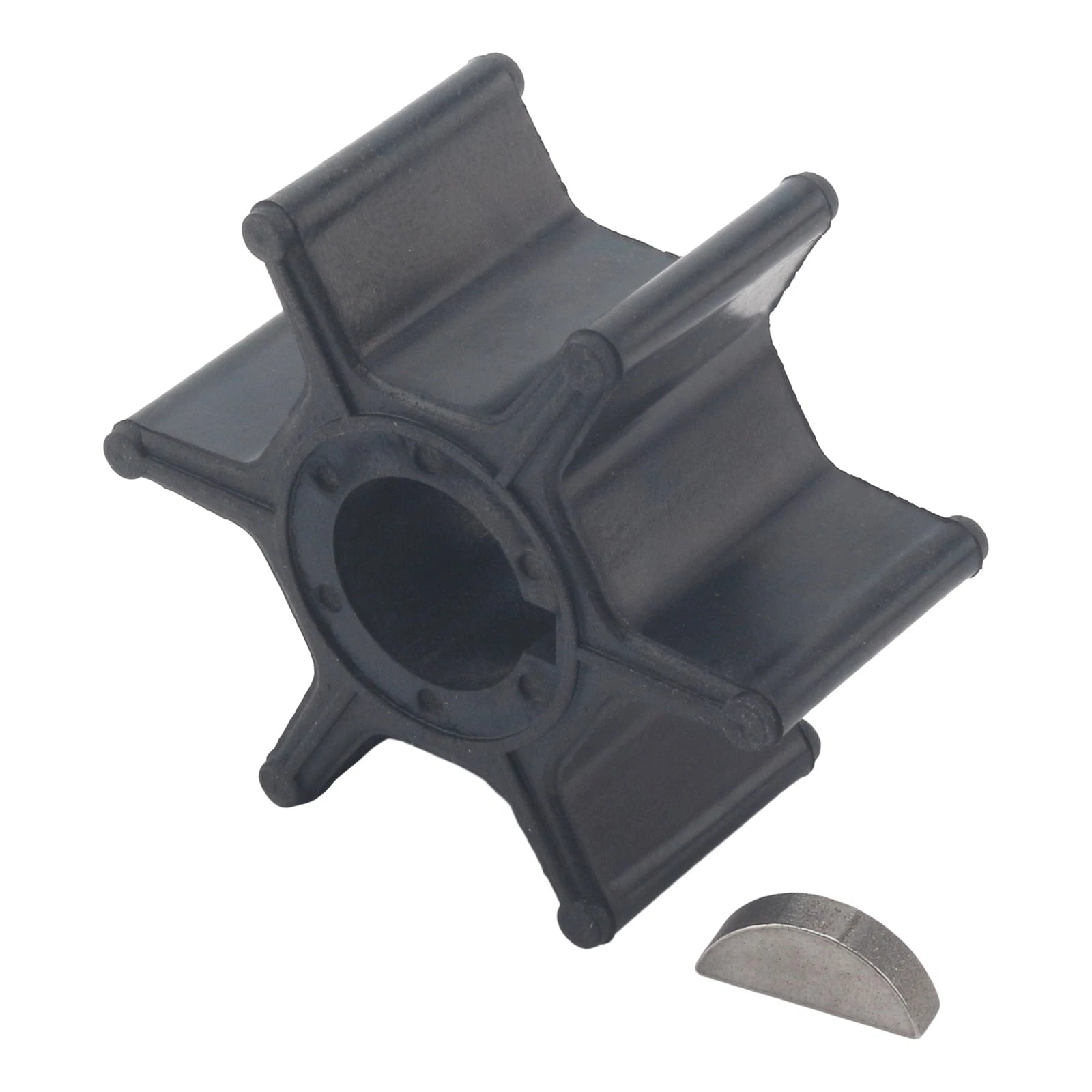 Water Pump Impeller & Key for Suzuki 8/9.9 HP Outboard Engine (17461-92D02)