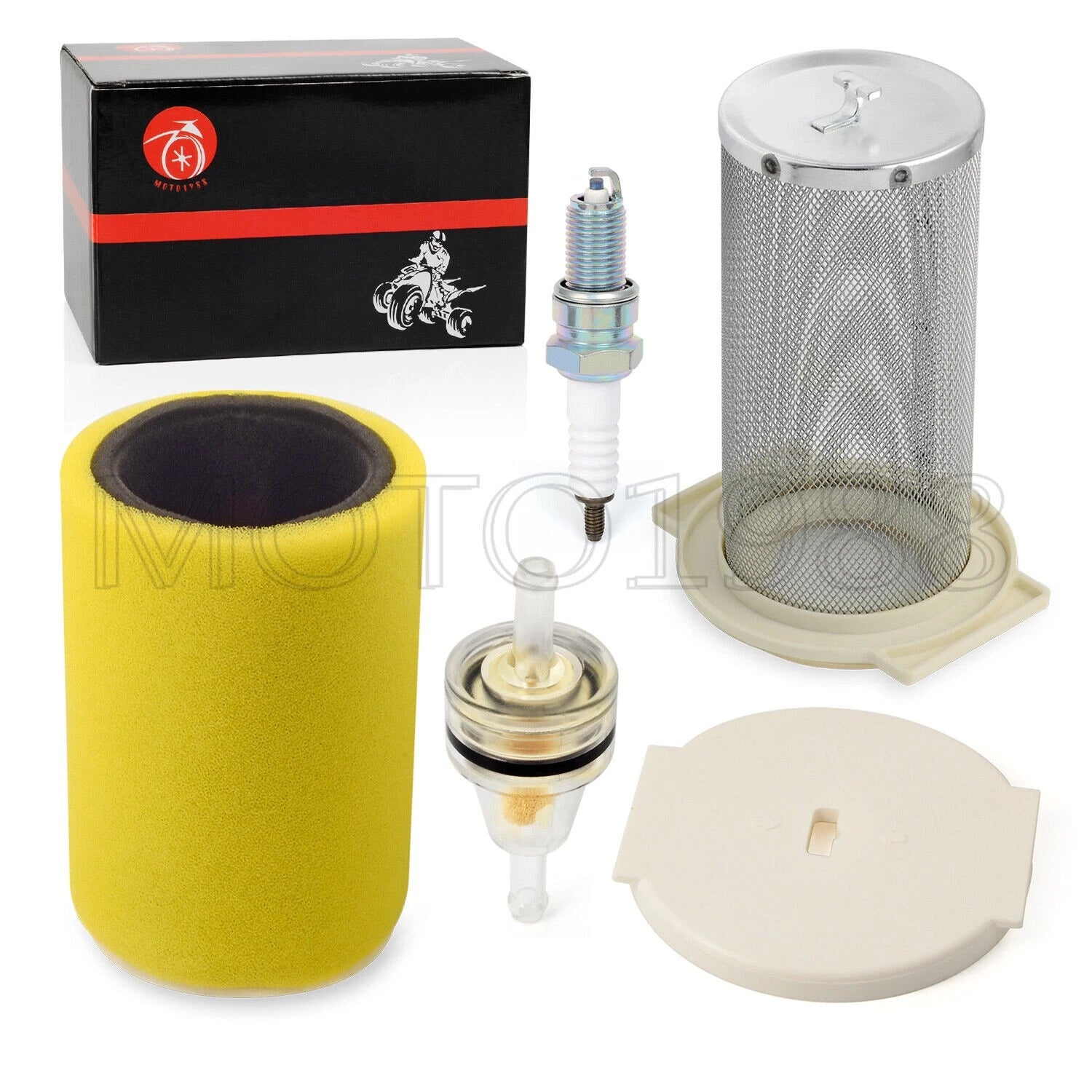 Air Filter & End Cap for Yamaha Kodiak 400 YFM400FW 4x4 (1993–1999)