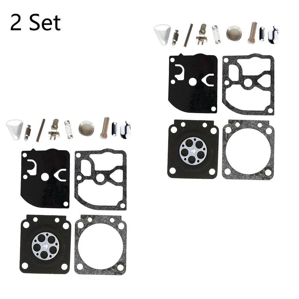 Set of 2 Carburetor Overhaul Kit for Zama RB-40 RB-85 FS400 FS450 FS106 FS108 FS120