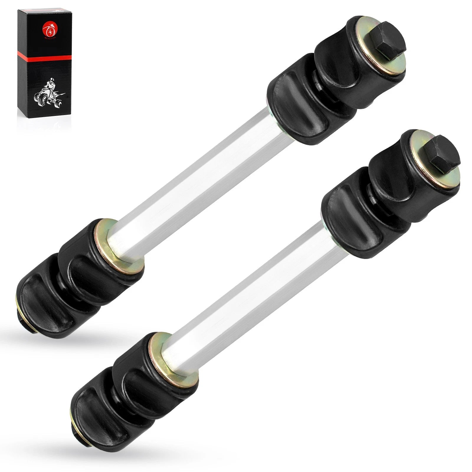 2 Rear Stabilizer Linkage Rod Shaft Kit for Polaris Sportsman 800 (2005–2014)