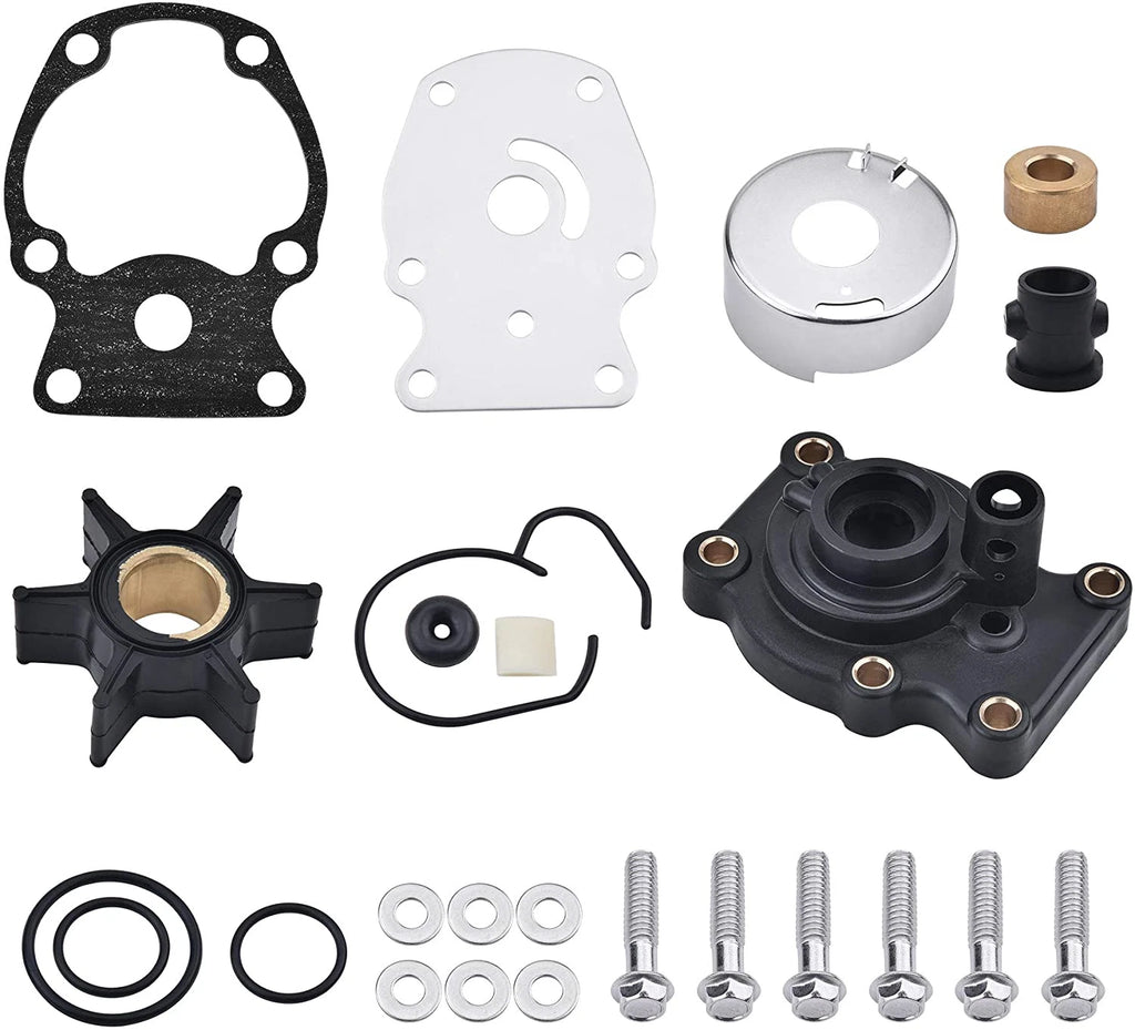 Water Pump Impeller Kit for Evinrude Johnson 20 25 30 35 HP (Replaces 393630)