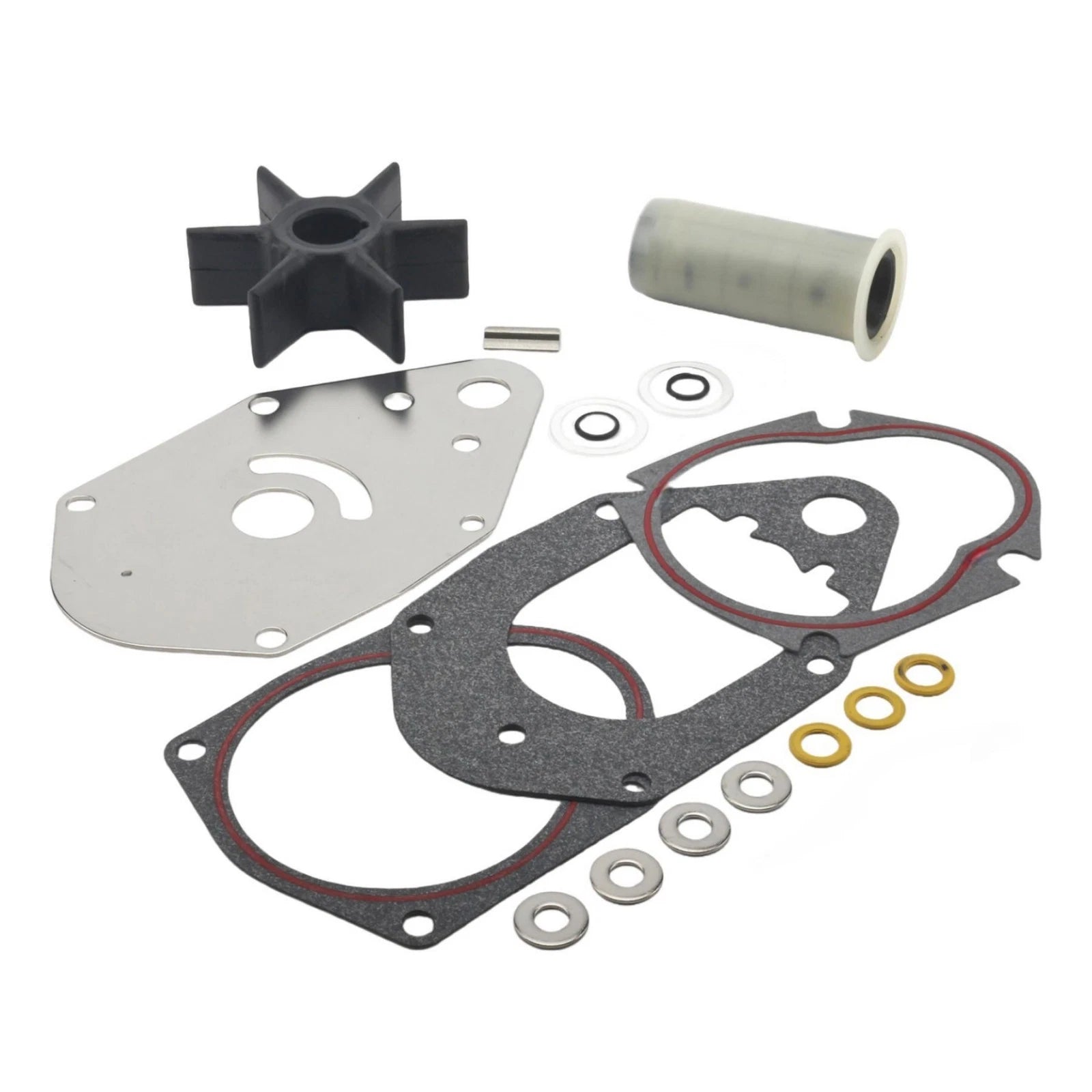 Water Pump Impeller Kit for Mercury Mariner 45 Jet 50 55 60 (Replaces 47-19453Q2)