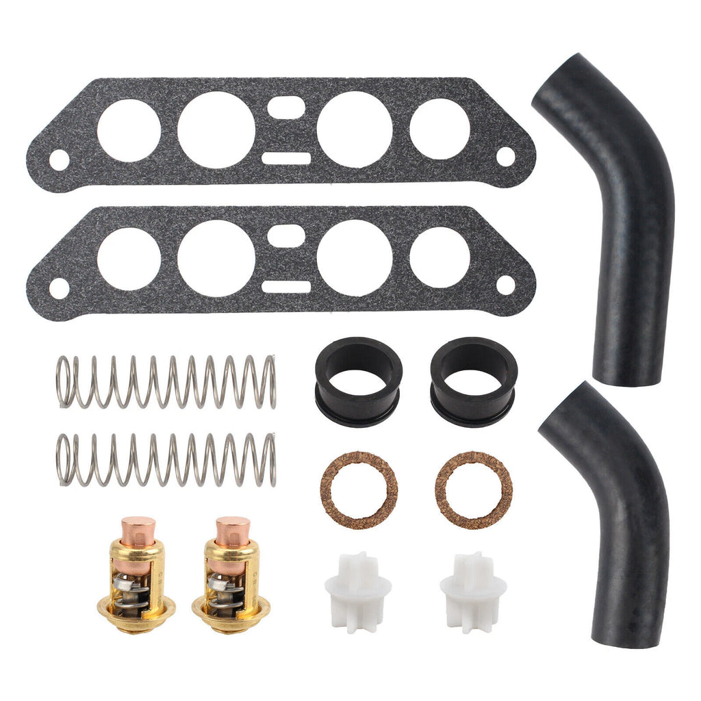Thermostat Kit w/ Hoses for Johnson Evinrude V4 Crossflow (65-140HP) 18-3673 434841