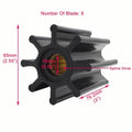 Water Pump Impeller for Jabsco Mercury 47-816814T Caterpillar (17018-0001)