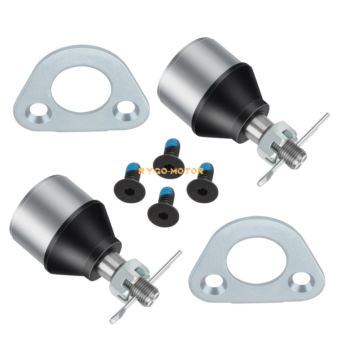 2X Ball Joint & Bracket Kit for Polaris Big Boss 250 300 350 400 500 (1989–1999)