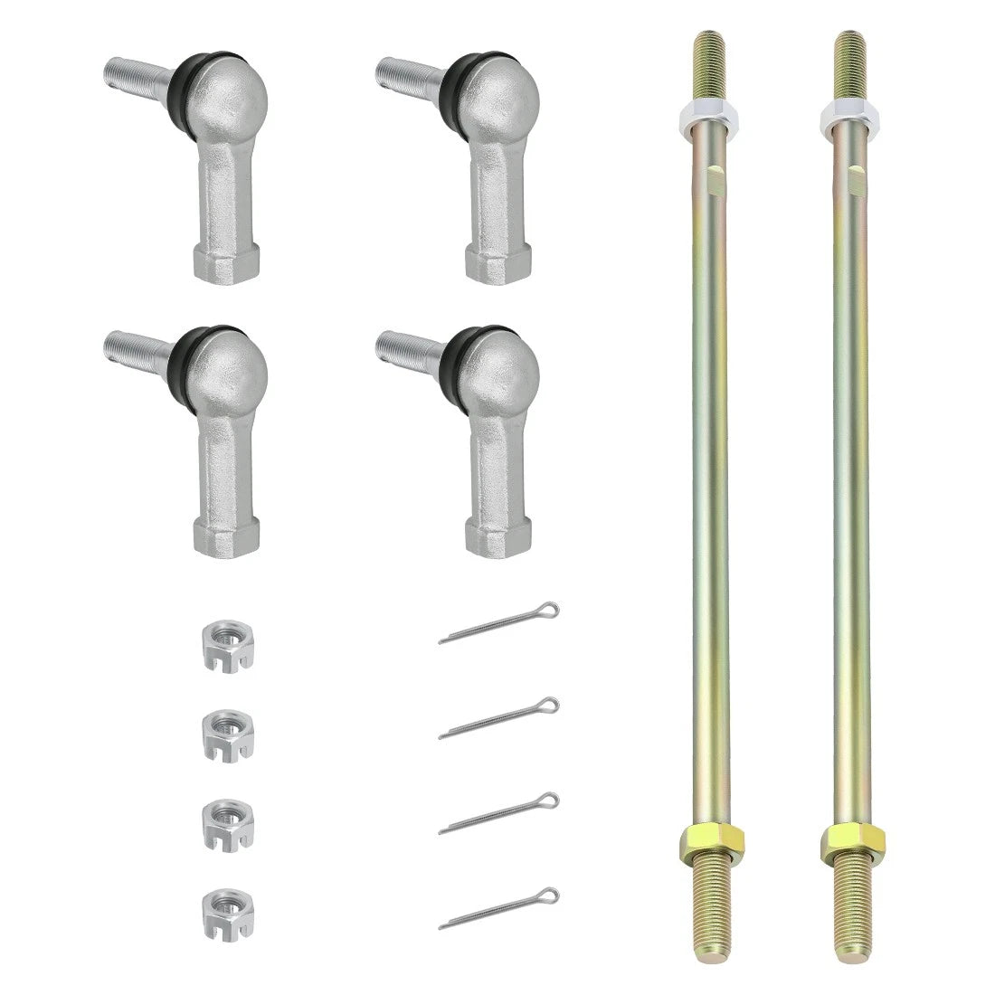 2 Tie Rods w/End Kit for Can-Am Renegade 1000R 1000 850 800R 650 570 500 (2012–2018)