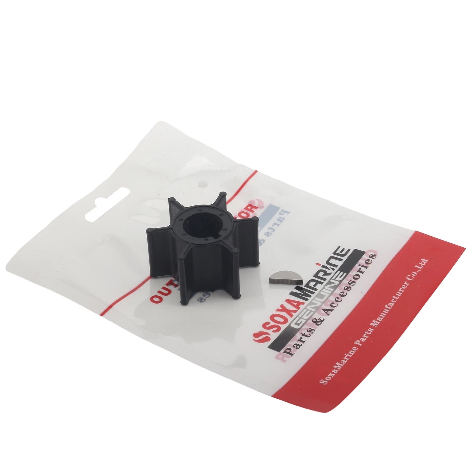 Water Pump Impeller & Key for Yamaha 6/8/15HP Outboard (662-44352)