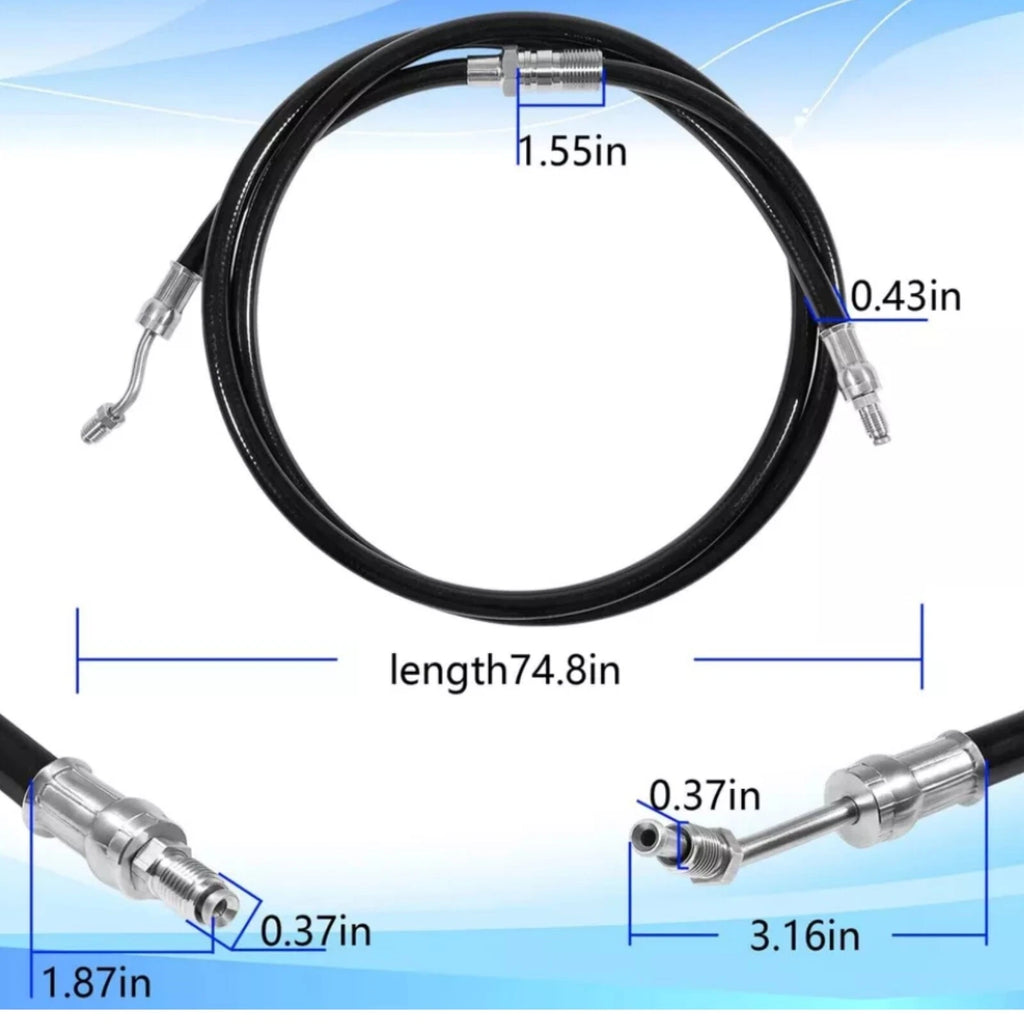 Hydraulic Power Trim Hose for Volvo Penta DPH DPR Sterndrive (Rplcs 23392301 3862856)