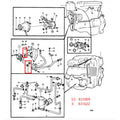 Cooling System Cross Piece 831009 for Volvo Penta AQ115 125 130 131 140 170
