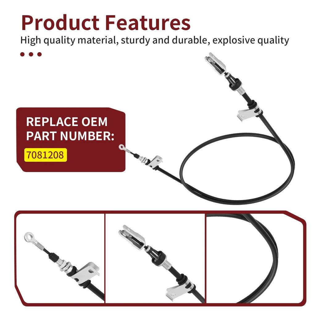 Parking Brake Cable 7081208 for Polaris Ranger 500 (2005–2007)