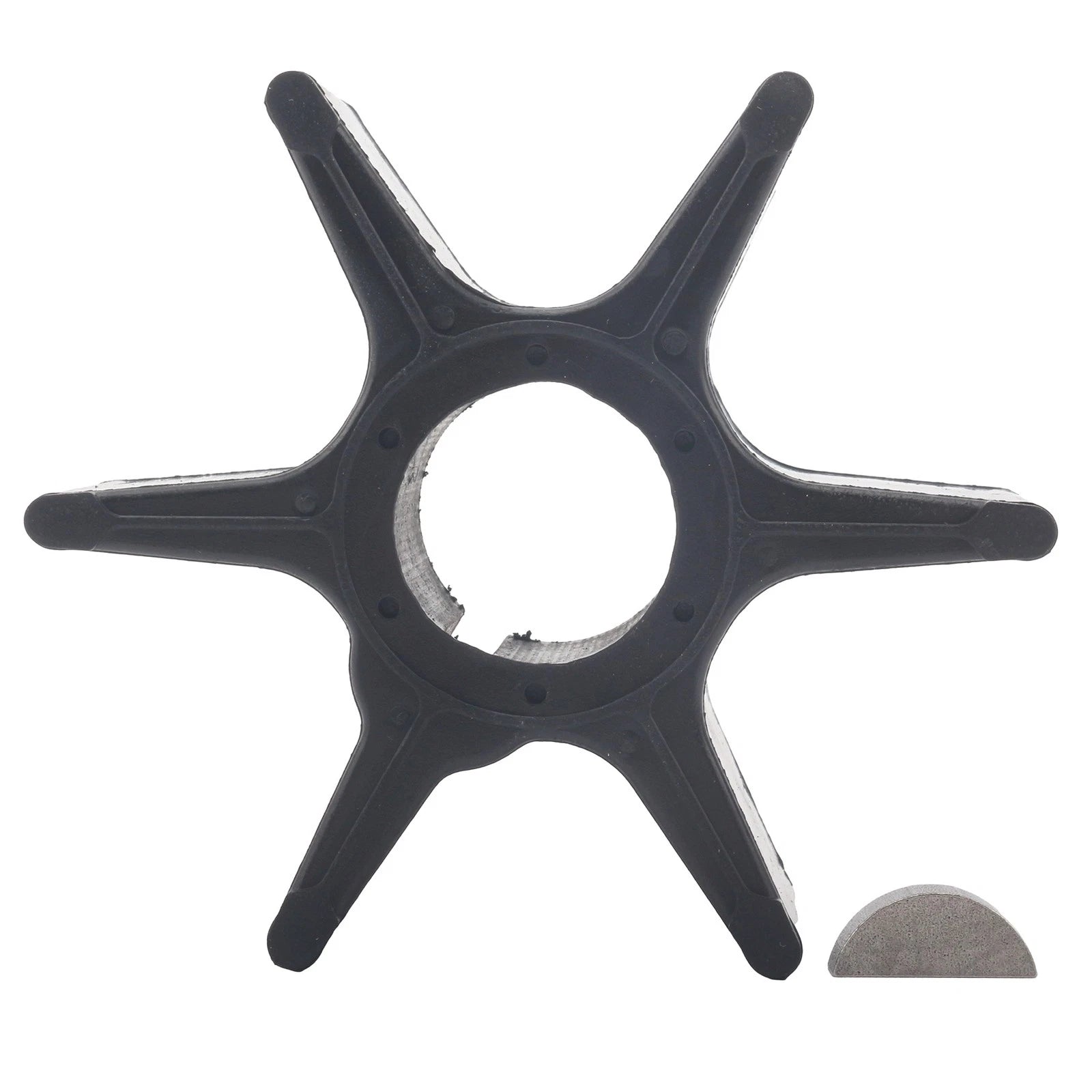 Water Pump Impeller w/ Key for Johnson Evinrude 60-70 HP Outboard (1978-1995)