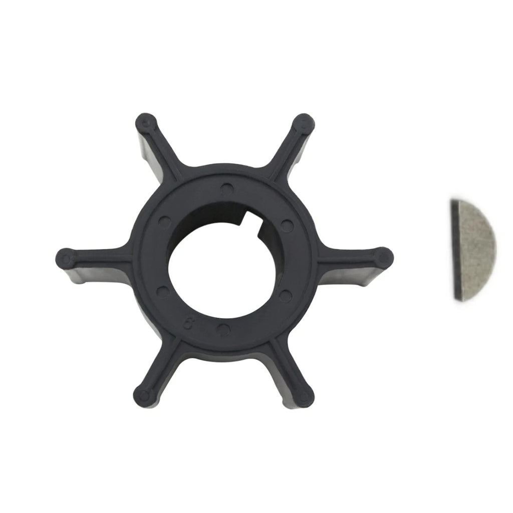 Water Pump Impeller & Key for Yamaha Marine Outboard 8hp 15hp (18-3063, 662-44352-00)