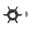 Water Pump Impeller & Key for Yamaha Marine Outboard 8hp 15hp (18-3063, 662-44352-00)