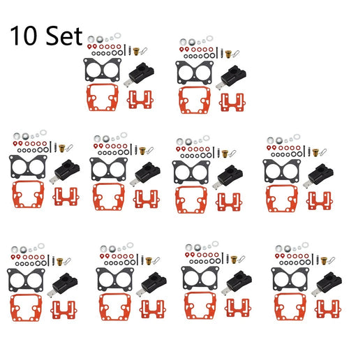 10x Carburetor Repair Kit for Johnson Evinrude V4 85-140HP