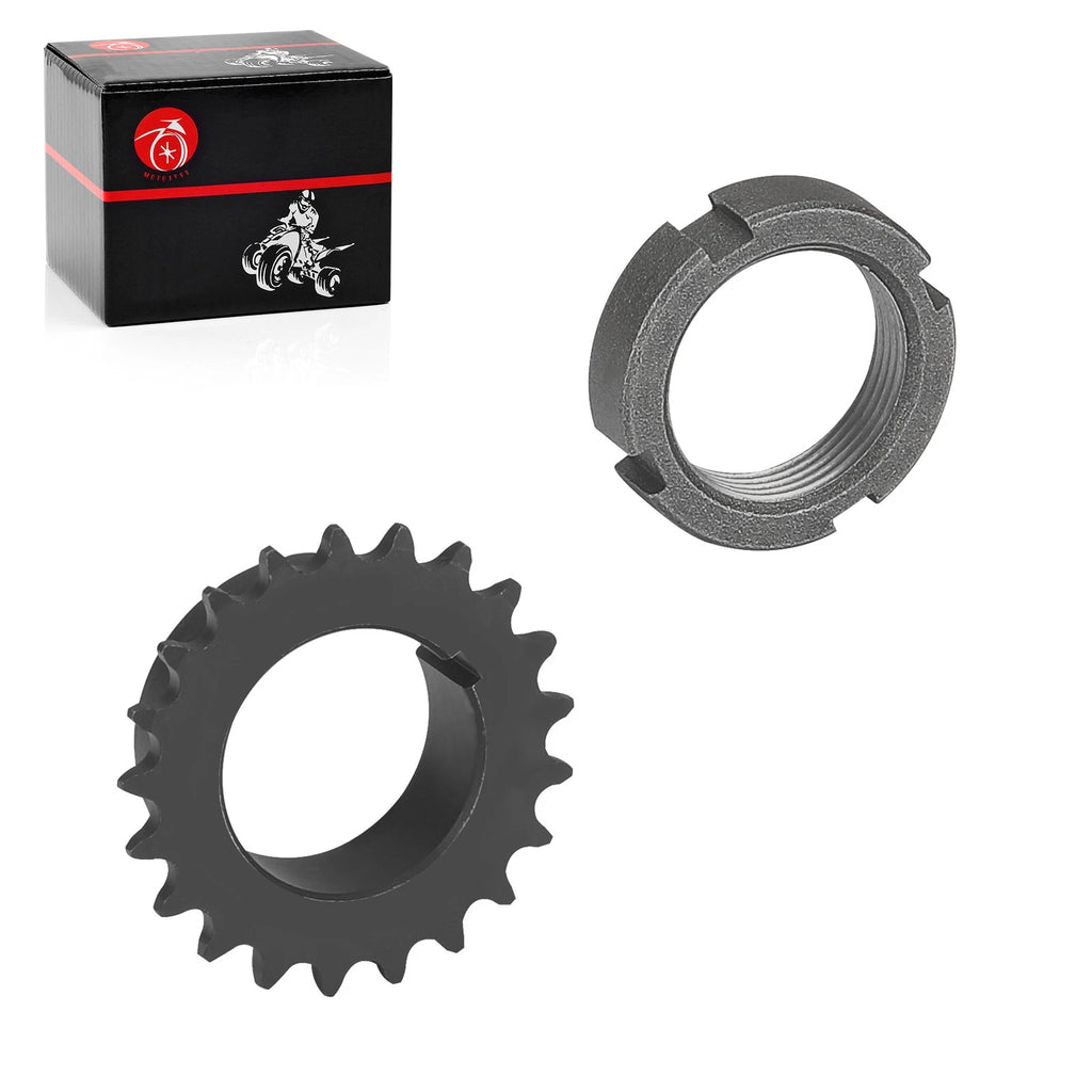Crankshaft Timing Gear Sprocket & Nut for Polaris Sportsman 400 HO (2008–2014)