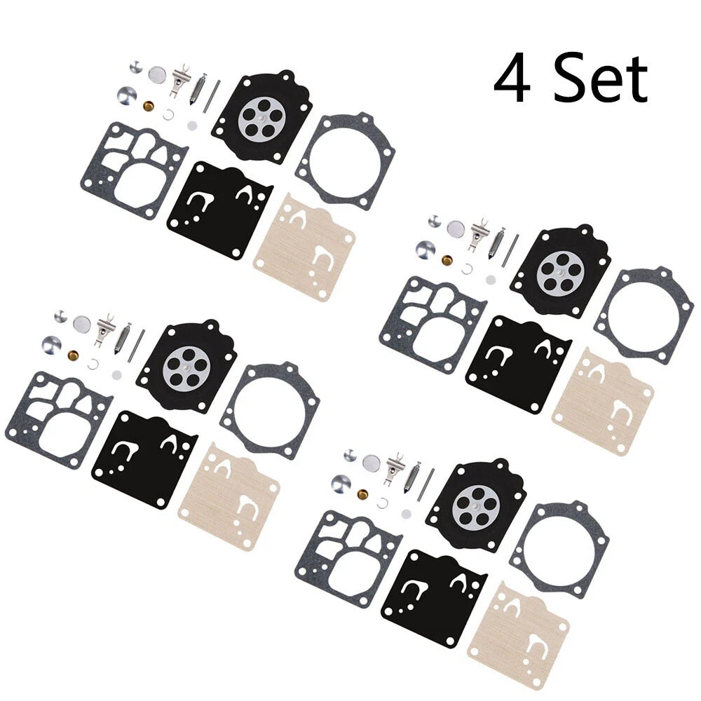 Set of 4 Carburetor Diaphragm Kit for Husqvarna 3120XP & 3120 (272 268) Walbro K12-WG