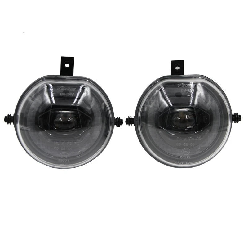White LED Fog Light Kit with Halo Ring for Mini Cooper F54 F55 F56 F57 (2014–2018)